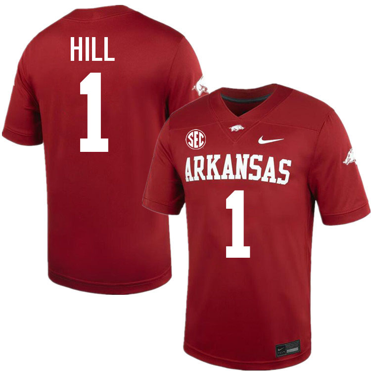 #1 Rodney Hill Arkansas Jersey,Arkansas Razorbacks College Football Jerseys Stitched-Cardinal  #1 Rodney Hill Arkansas Jersey,Arkansas Razorbacks College Football Jerseys Stitched-Cardinal